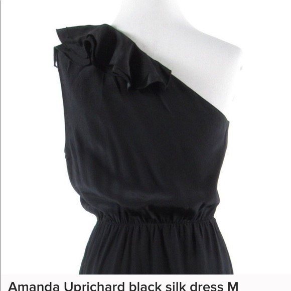 AMANDA UPRICHARD SILK DRESS - Picture 4 of 5